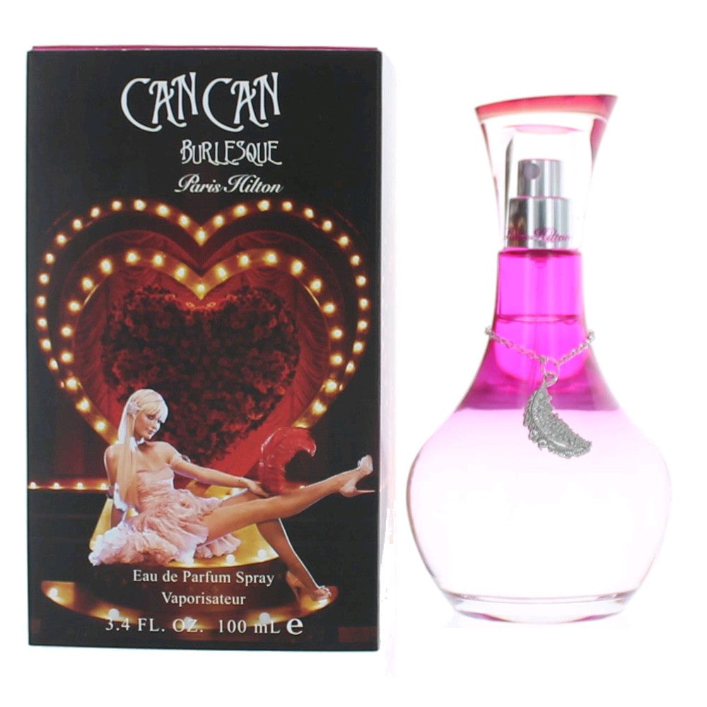 Bottle of Can Can Burlesque by Paris Hilton, 3.4 oz Eau De Parfum Spray for Women